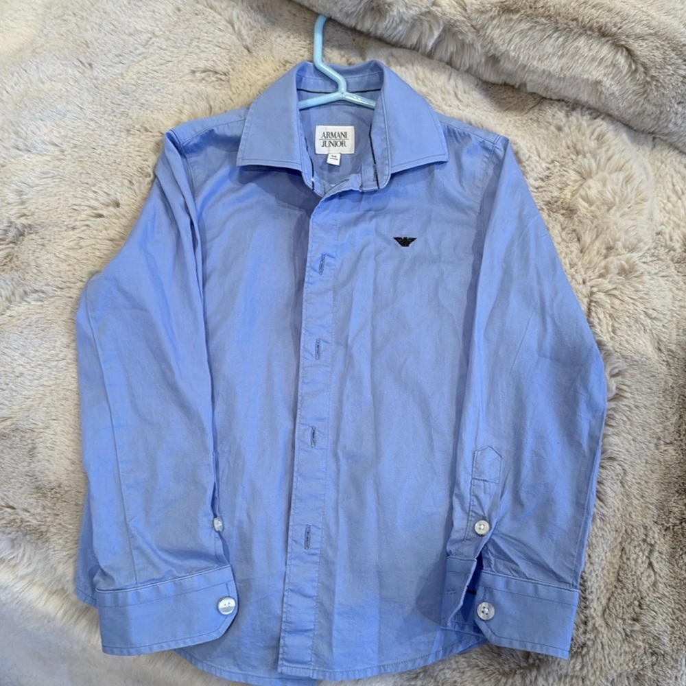 Armani Junior boys button down shirt